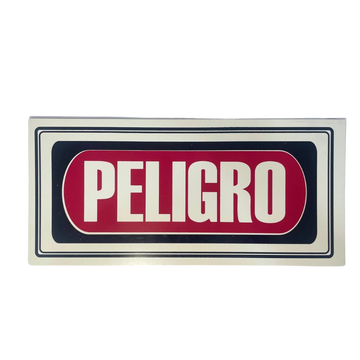 LETRERO DE SENALIZACION 30 X 15 CM STANDARD-PELIGRO - Imagen 1
