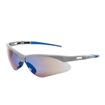 GAFA DE SEGURIDAD ANTIEMPAÑANTE OSCURA ESPEJADA PERSEO REVO BLUE KIM - Imagen 1