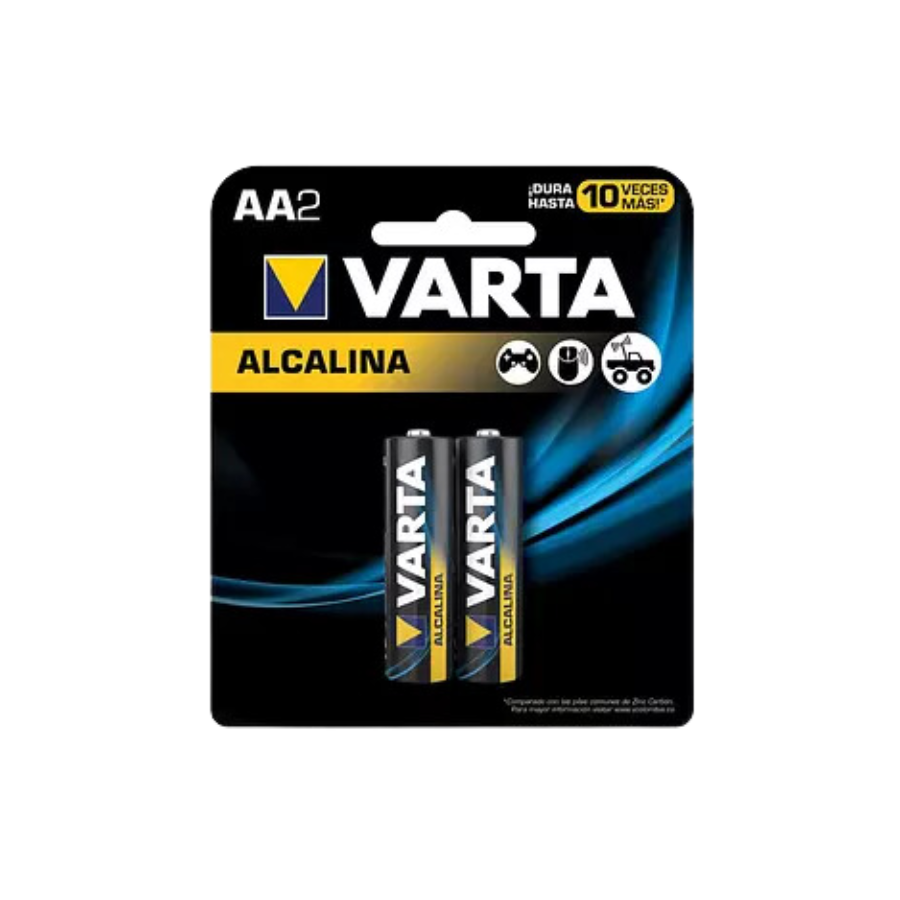 PILA VARTA CARBON AA X PAR - Imagen 1