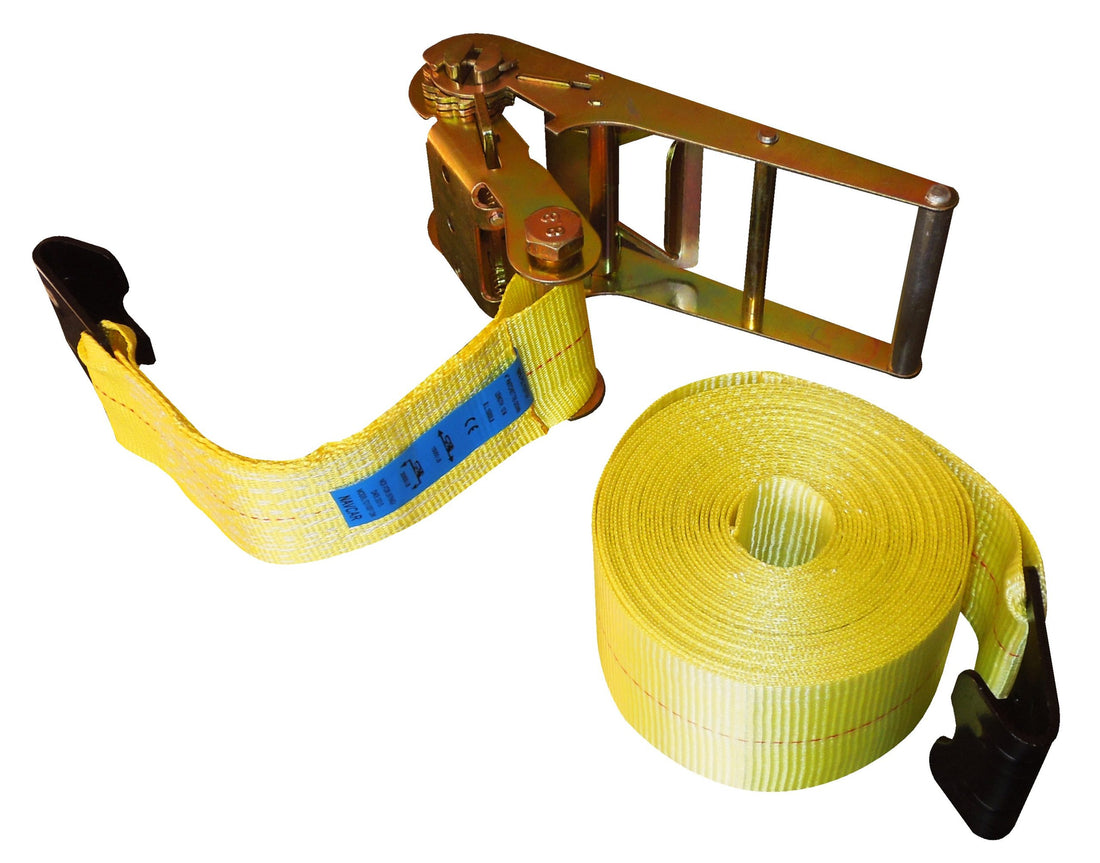 REATA CARGA CON RATCHET 4" X 12 MTS KANGAROO - Imagen 1