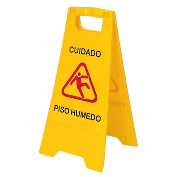 SEÑAL PISO HUMEDO MARCADA 30 CM ANCHO X 60 CM ALTO - Imagen 1