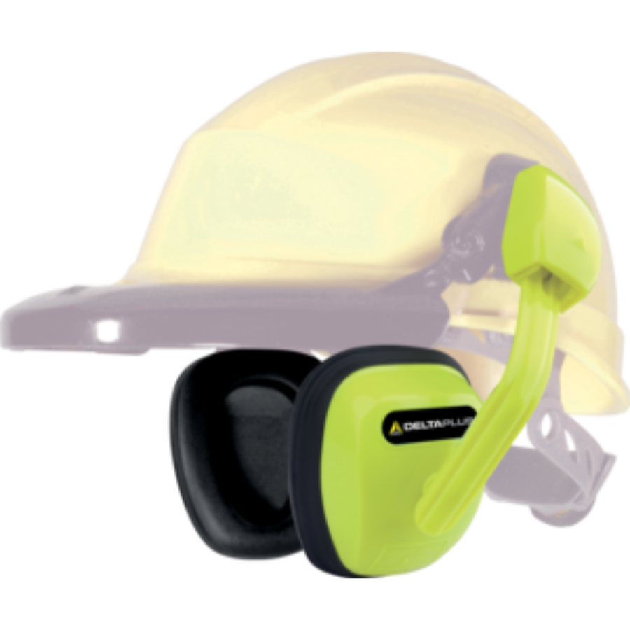 PROTECTOR AUDITIVO INSERCION A CASCO SUZUKA2 DELTA PLUS AMARILLO-NEGRO - Imagen 1
