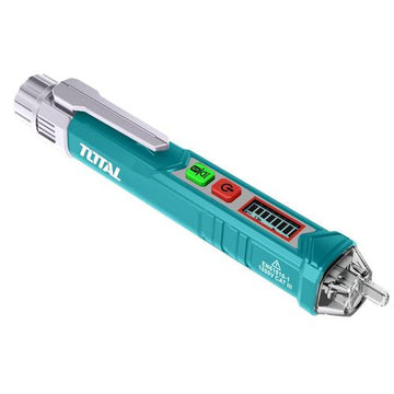 PROBADOR DE VOLTAJE TIPO BOLIGRAFO C/ALARMA SONORA 12V-1000V THT2910003 TOTAL - Imagen 1
