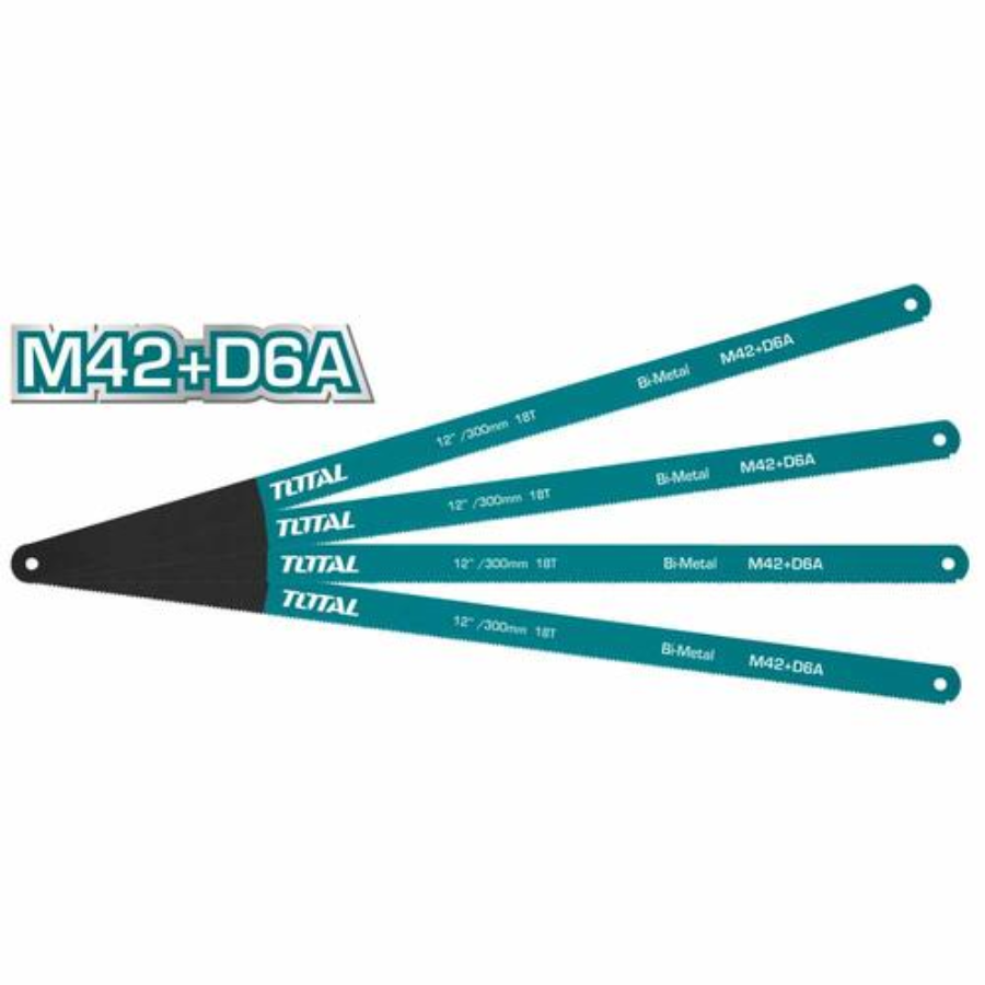 HOJA DE SEGUETA BI-METAL 12" DE 24 DIENTES THT571246 TOTAL - Imagen 1