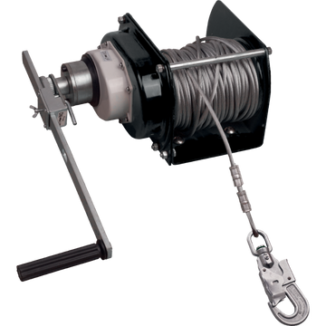 TORNO ELEVADOR MANUAL DE CABLE GALVANIZADO  6 MM LARGO 20 MTS TR00520 DELTA PLUS - Imagen 1