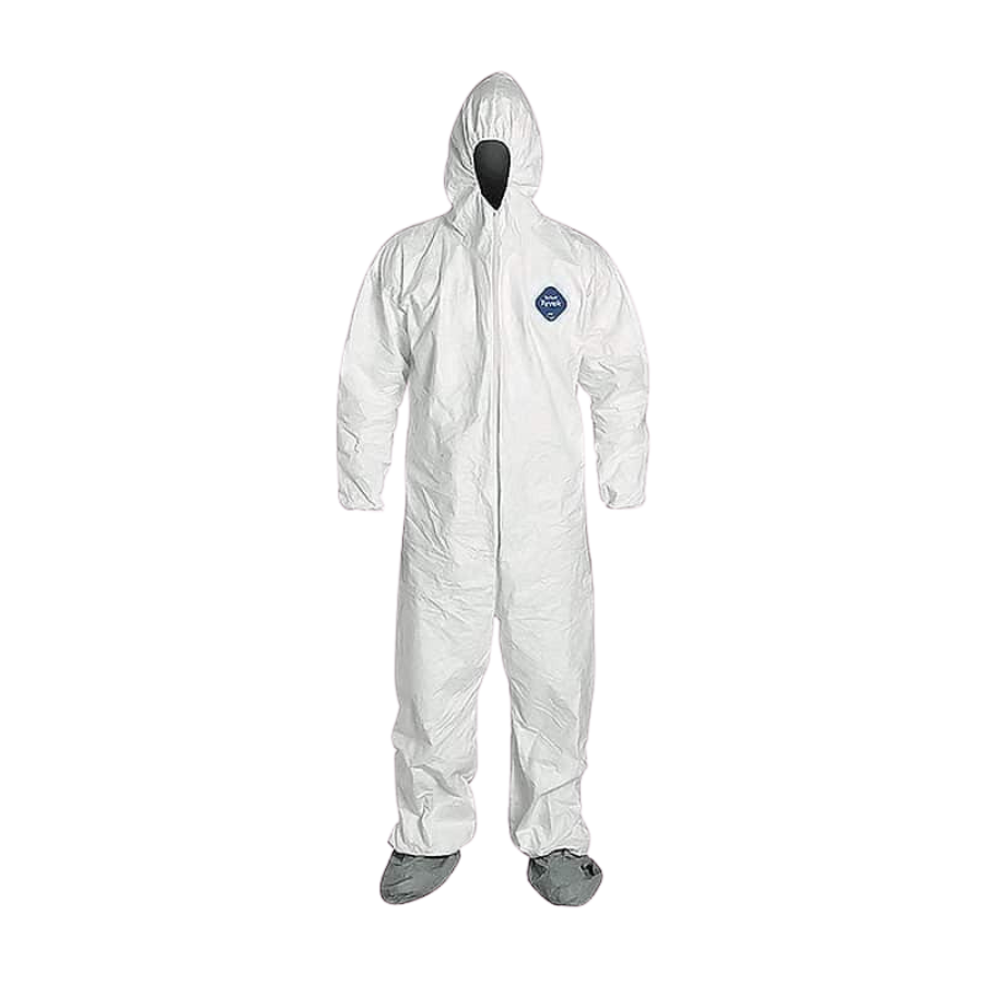 TRAJE DUPONT TYVEK400 CON PROTECTOR DE BOTAS - Imagen 1