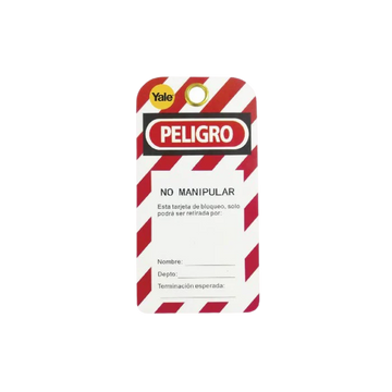 TARJETA DE BLOQUEO YALE - Imagen 1