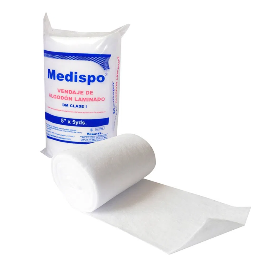 VENDA ALGODON LAMINADO 5 X 5 YARDAS MEDISPO - Imagen 1