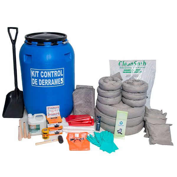 KIT ANTIDERRAMES UNIVERSAL DE 60 GALONES - Imagen 1