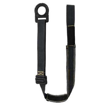 CONECTOR DE ANCLAJE DIELECTRICO TIPO SOLDADOR EN REATA KEVLAR REGULABLE DOS ARGOLLAS 90CM PAN-RRK-1MDG EPI - Imagen 1
