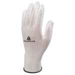 GUANTE DE POLIESTER POLIURETANO BLANCO VE702P DELTA PLUS