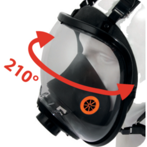 FULL FACE ELASTOMERO GALAXY STRAP M9300 DELTA PLUS - Imagen 3