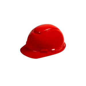 CASCO DE SEGURIDAD DIELECTRICO TIPO I FURA CON CORREA ROJO DELTA PLUS