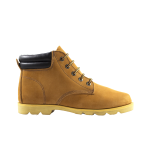 BOTA NOBUCK ORO SIN PUNTERA
