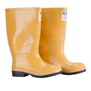 BOTA WORKMAN SAFETY PVC AMARILLA CON PUNTERA CANA ALTA (45-46)