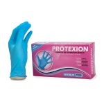 CAJA DE GUANTES TIPO EXAMEN NITRILO AZUL X 100 UND PROTEX-ION