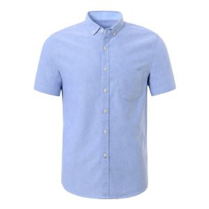 CAMISA DE HOMBRE EN TELA OXFORD MANGA CORTA ( T XXL-XXXL)