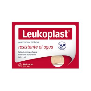 CURITAS IMPERMEABLES REDONDAS CAJA X 100 UNDS LEUKOPLAST