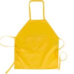 DELANTAL EN PVC 82 x 115 CM CALIBRE 18 AMARILLO