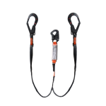 ESLINGA DIELECTRICA EN Y CON ABSORBEDOR REGULABLE EN REATA DOBLE GANCHO GRANDE - GANCHO PEQUEÑO GED-DYRP-2G EPI