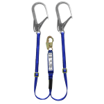 ESLINGA EN Y CON ABSORBEDOR REGULABLE EN REATA DOBLE GANCHO GRANDE ESTRUCTURERO - GANCHO PEQ 50-24RGA EPI