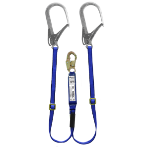 ESLINGA EN Y CON ABSORBEDOR REGULABLE EN REATA DOBLE GANCHO GRANDE ESTRUCTURERO - GANCHO PEQ 50-24RGA EPI