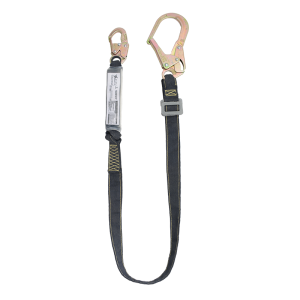 ESLINGA TIPO SOLDADOR CON ABSORBEDOR REGULABLE EN REATA KEVLAR GANCHO GRANDE - GANCHO PEQUEÑO PED-SRK-2G EPI