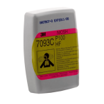 FILTRO P100 PARA MATERIAL PARTICULADO CON CARBON ACTIVADO (PAR) 7093C 3M