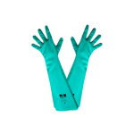 GUANTE DE NITRILO VERDE 18" POWER SOSEGA