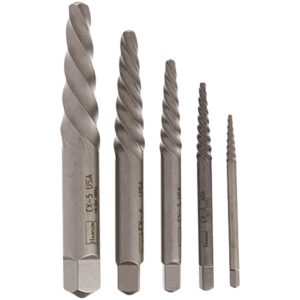 JUEGO DE EXTRACTOR DE TORNILLOS DE 5 PIEZAS REF J9500A PROTO