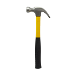 MARTILLO DE UÑA DE 23 MM EN FIBRA DE VIDRIO BLANCO AISLADO