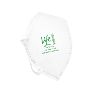 RESPIRADOR N95 PLEGABLE LIFE  BLANCO