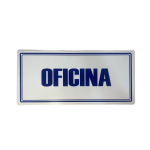 LETRERO DE SENALIZACION 30 X 15 CM STANDARD-OFICINA