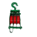 POLEA TRIPLE EN ACERO 4" 1 TON