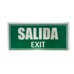 LETRERO DE SENALIZACION 30 X 15 CM STANDARD-SALIDA