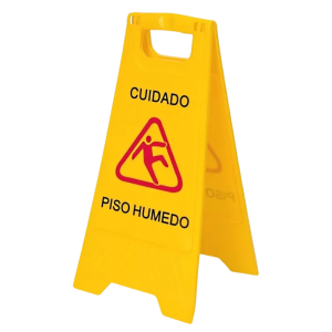 SEÑAL PISO HUMEDO MARCADA 30 CM ANCHO X 60 CM ALTO
