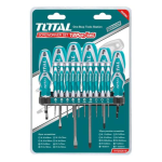 JUEGO 18 DESTORNILLADORES CRV PH/TORX/PLANOS THT250618 TOTAL