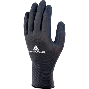 GUANTE DE POLIESTER RECUBIERTO EN LATEX CORRUGADO VE630GR DELTA PLUS
