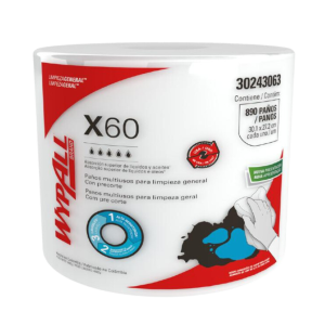 LIMPION INDUSTRIAL WYPALL DESECHABLE X 60 ROLLO JUMBO 300 MT