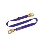 ESLINGA IGNIFUGA REGULABLE DE POSICIONAMIENTO CON GANCHOS DE ACERO, 1.8 M DINAMIK