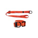 CONECTOR DE ANCLAJE REGULABLE DIELÉCTRICO CON UNA ARGOLLA Y LOOP, 1.8 M DINAMIK